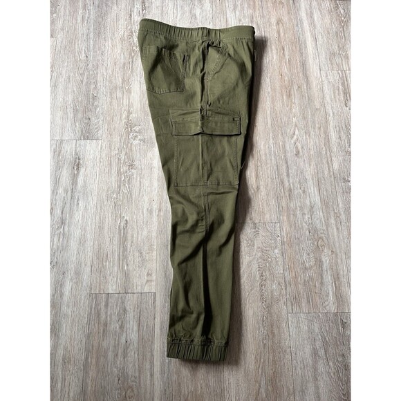 VIP Jeans Cargo Women's Utility Pants Wide Leg Sculpting Stretch 9Pockets 11/12 - Picture 4 of 13